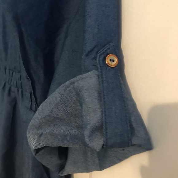 Ryan Michelle Denim Dress Size PXL - Picture 3 of 6